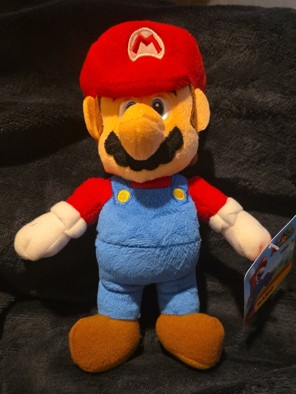 Mario Plush Toy - Red, Blue, Tan